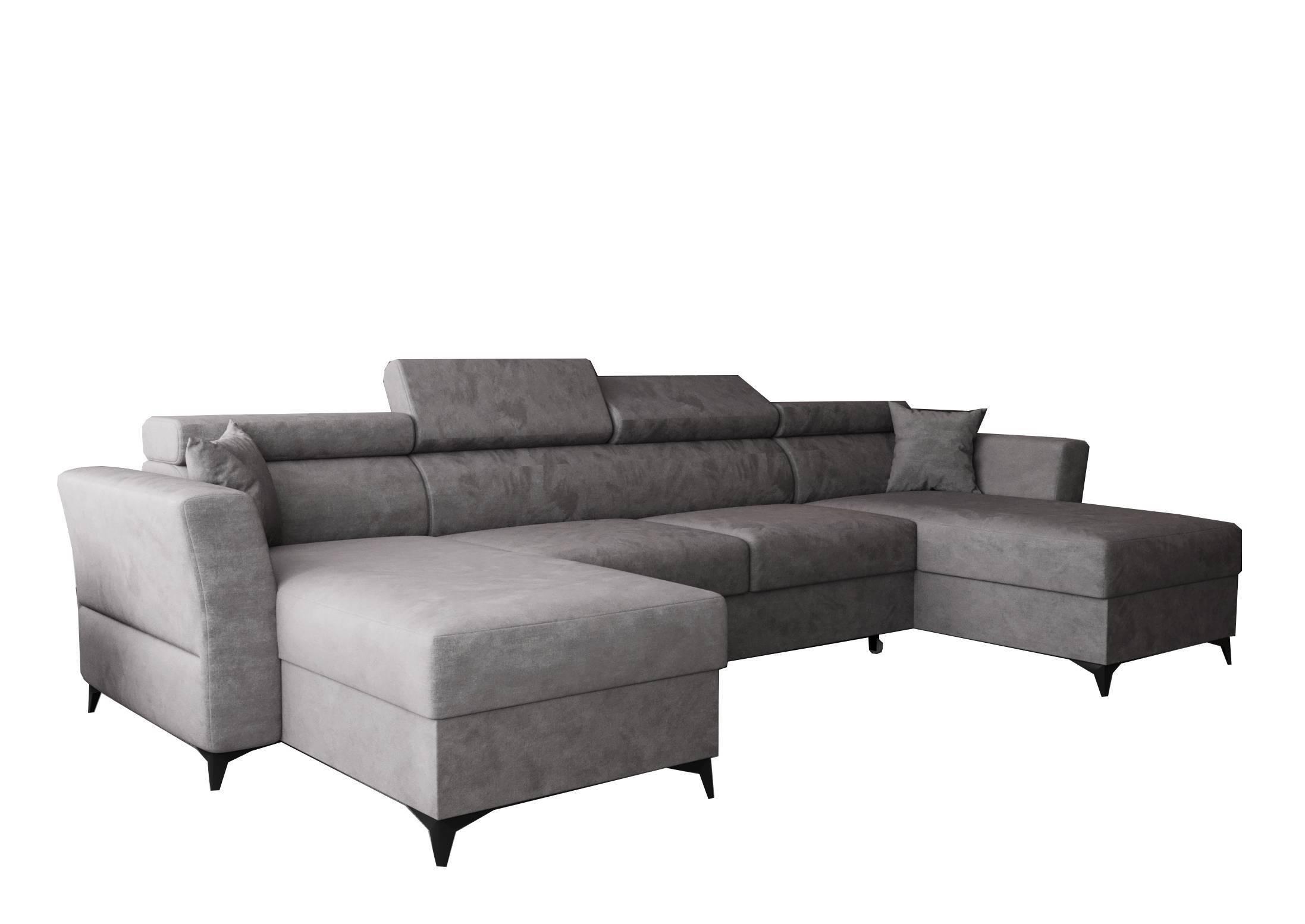 wohnli-moebel-suche-800001048328 Wohnli Möbelsuche - WOHNLANDSCHAFT Ribella Grau 345/180/100 cm mit Schlaffunktion