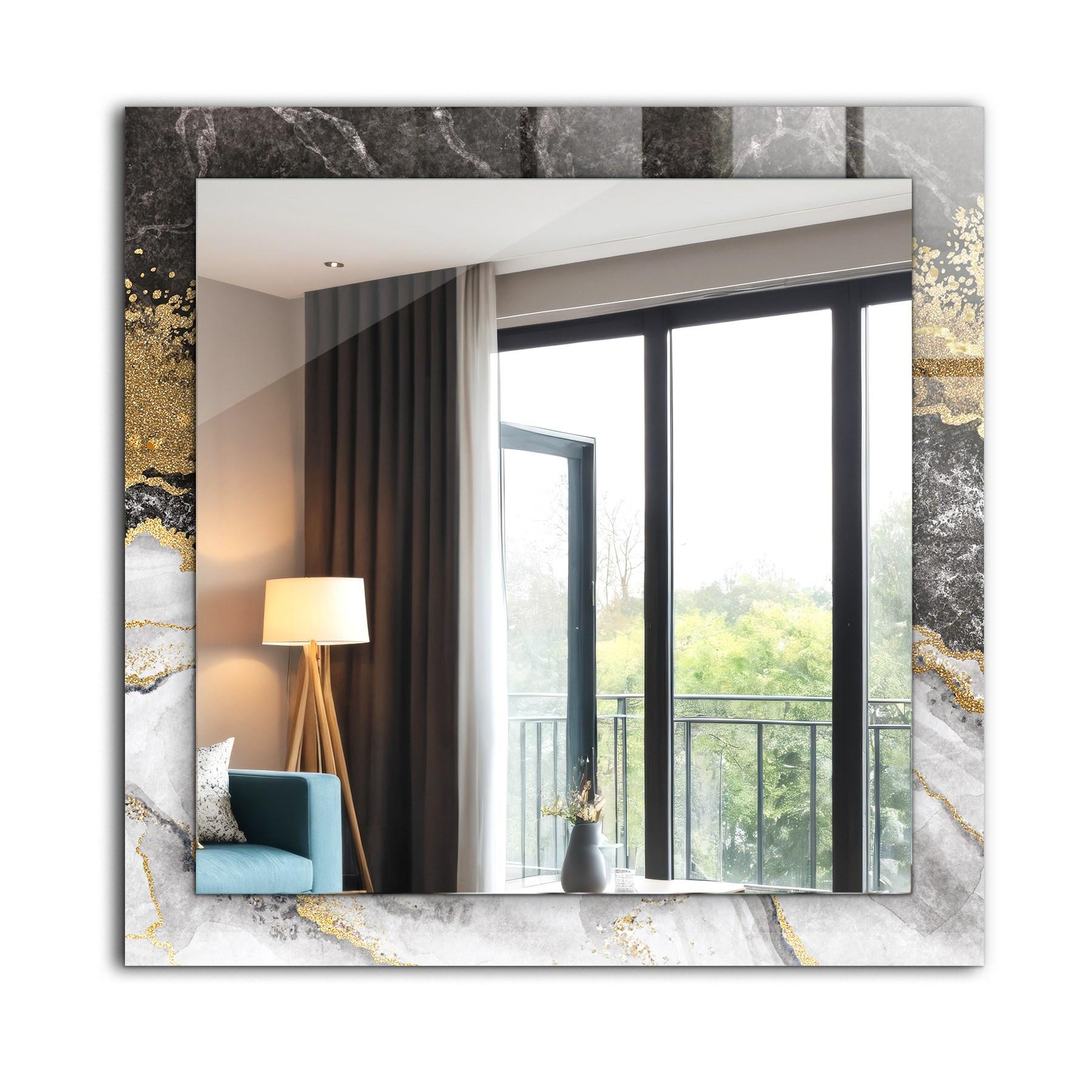 Wohnli Möbelsuche - SPIEGEL 60 x 60 cm Rechteckig mit Aufdruck