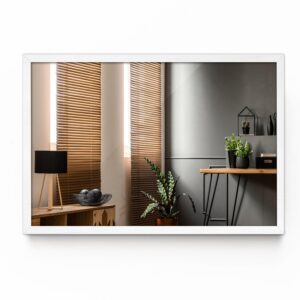 Wohnli Möbelsuche - SPIEGEL 70 x 50 cm weißer Rahmen