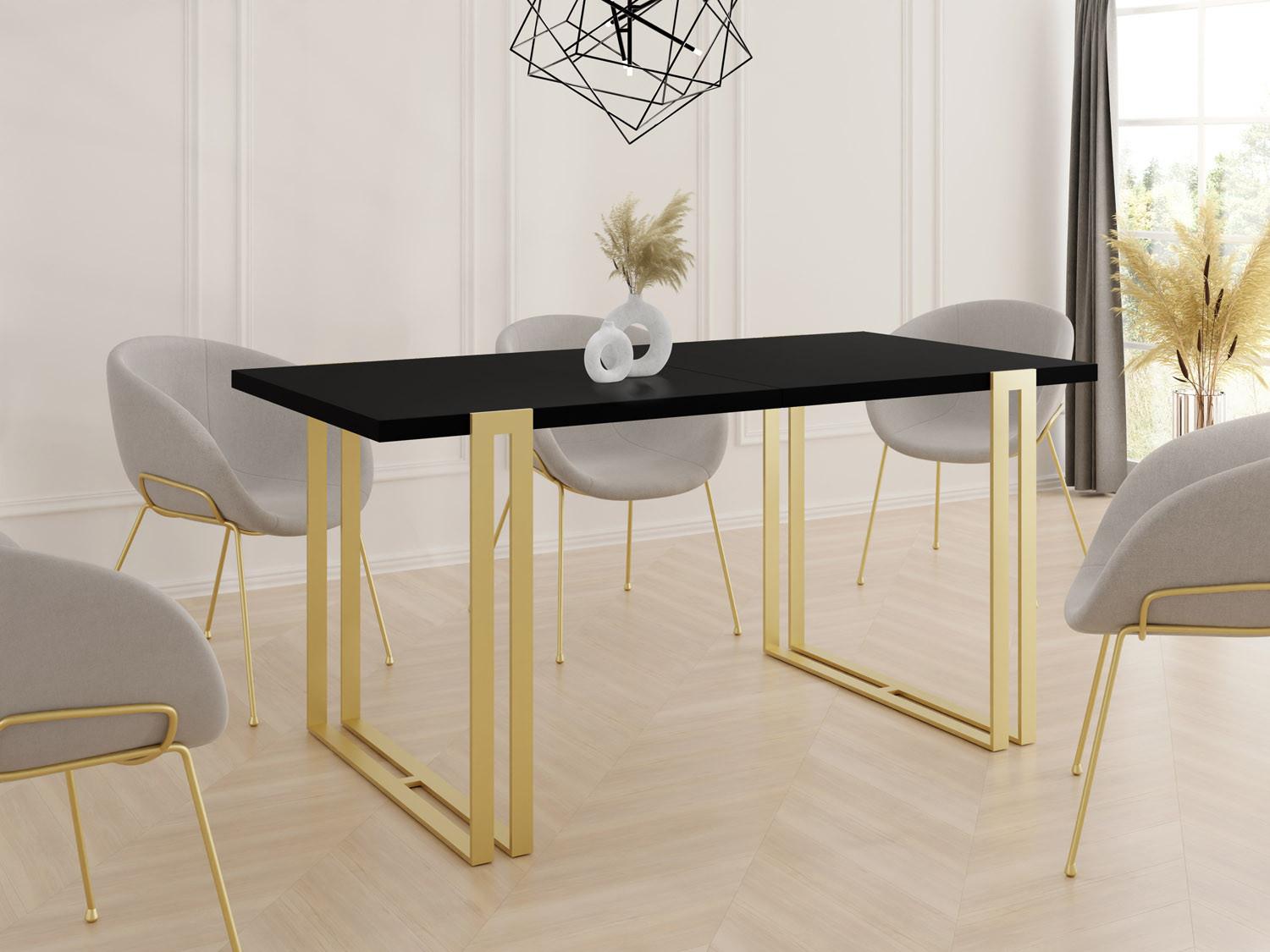 wohnli-moebel-suche-800001052109-1 Schwarz 140-260/80/76 cm