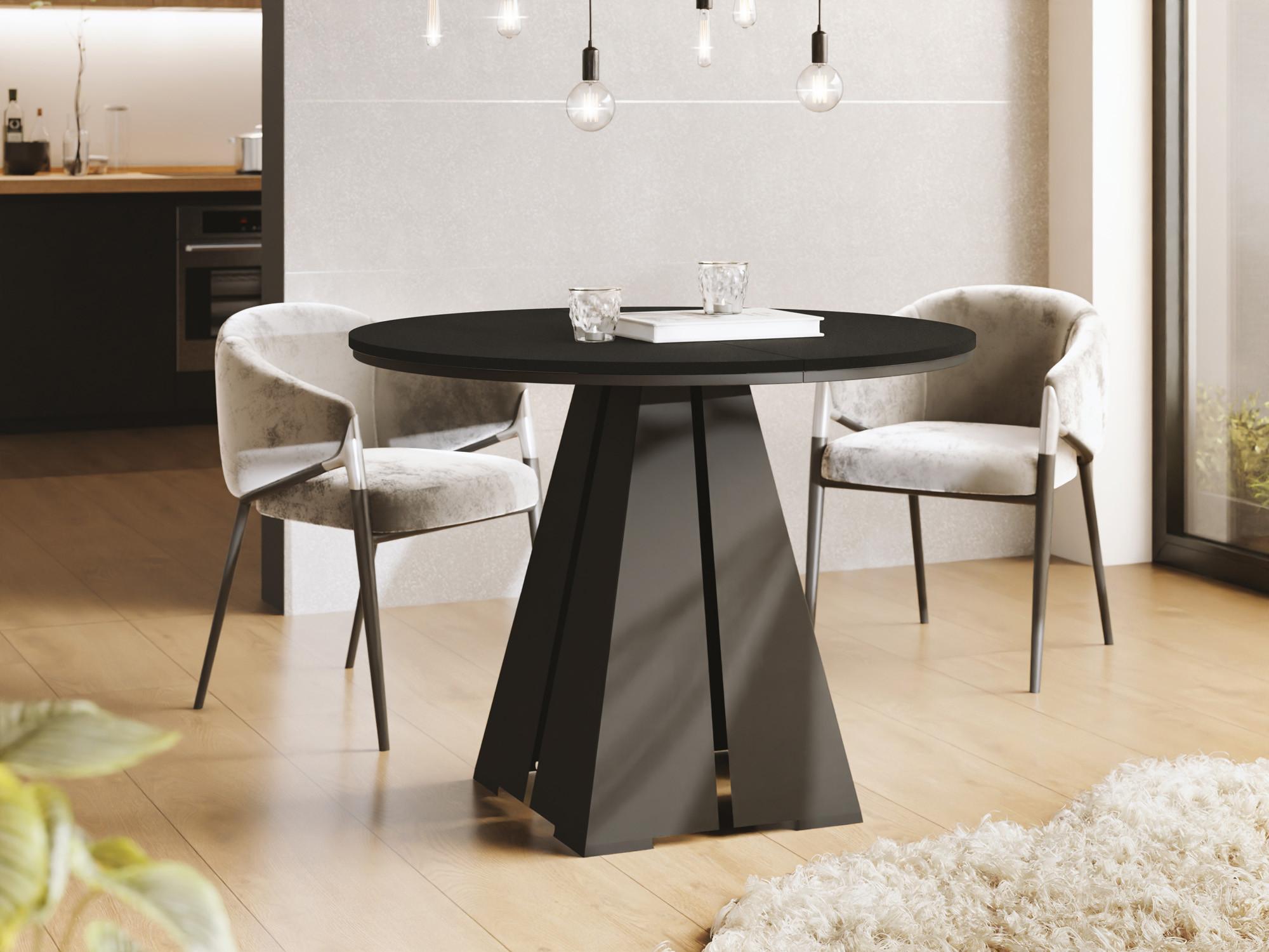 wohnli-moebel-suche-800001052115-1 Schwarz 100-180/100/76 cm