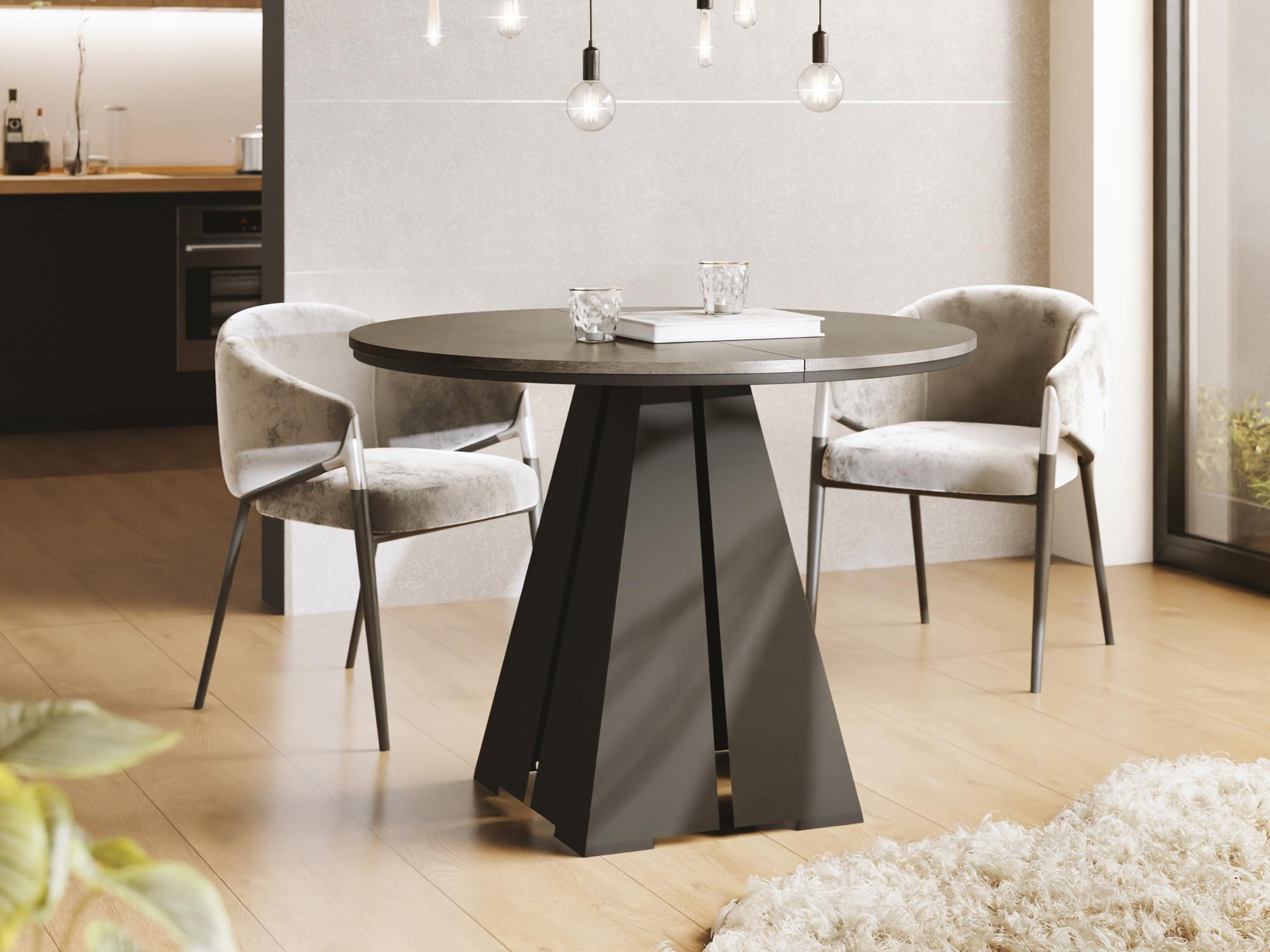 wohnli-moebel-suche-800001052224-1 Dunkelgrauer Chicago Beton 100-180/100/76 cm