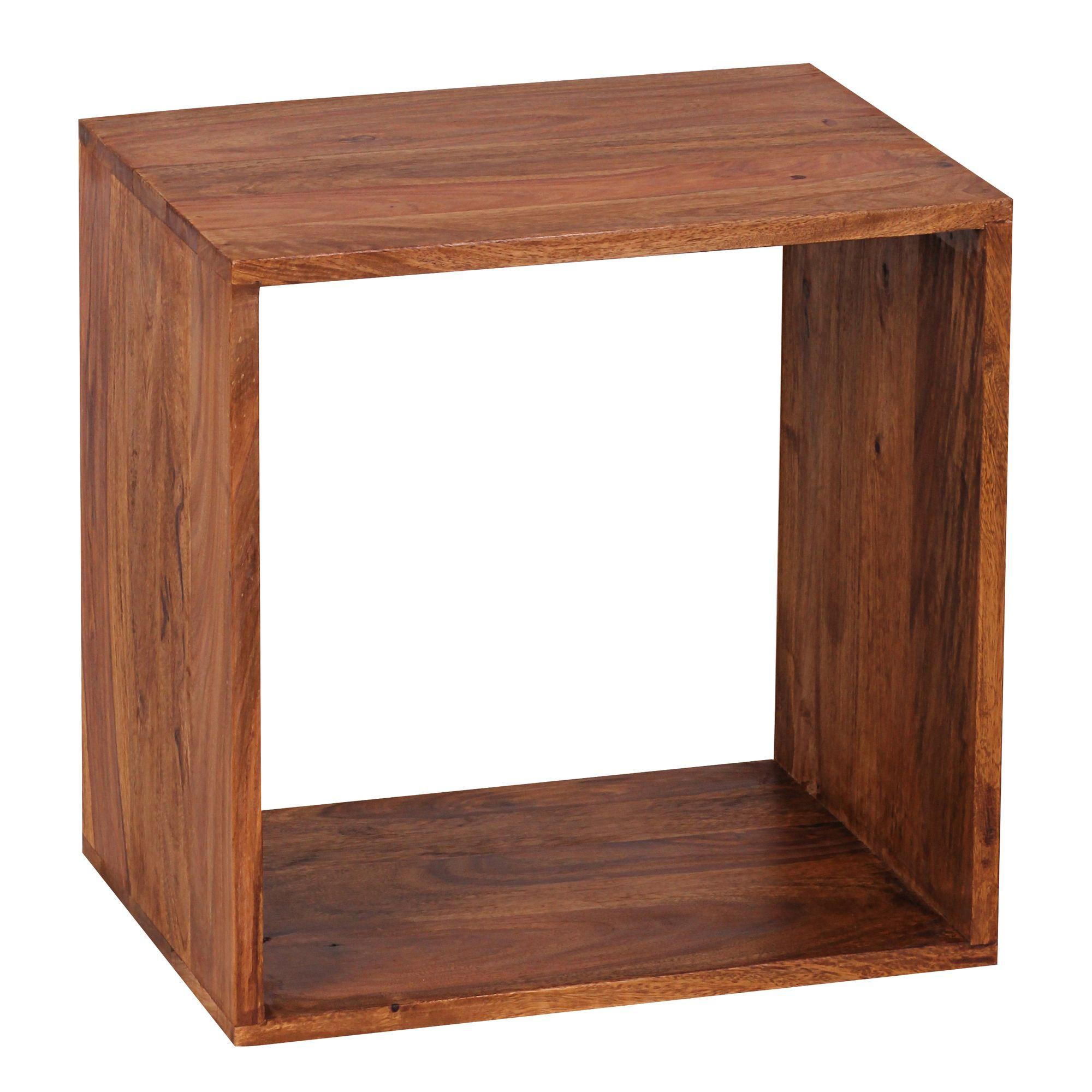 wohnli-moebel-suche-800001053718 Wohnli Möbelsuche - BEISTELLTISCH Massivholz Regalform Cube NAKO