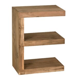 Wohnli Möbelsuche - BEISTELLTISCH Massivholz E-Konstruktion Cubeform Handgefertigt NAKO