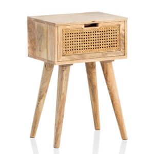 wohnli-moebel-suche-800001056189 Wohnli Möbelsuche - NACHTTISCH – Mango Massivholz/Rattan