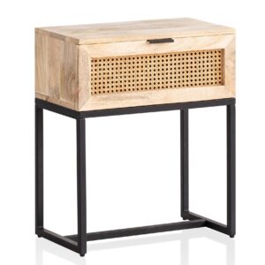 wohnli-moebel-suche-800001056201 Wohnli Möbelsuche - NACHTTISCH – Mango Massivholz/Rattan