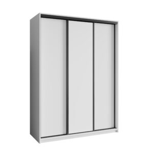 wohnli-moebel-suche-800001058539 Wohnli Möbelsuche - SCHWEBETÜRENSCHRANK NISSE 150/205/60 cm 3-türig Weiß