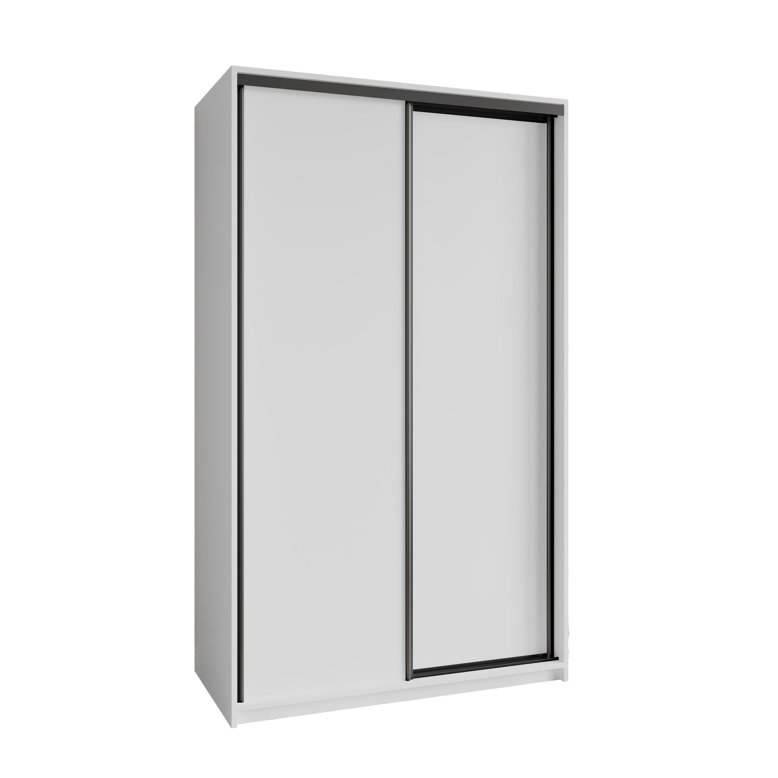 wohnli-moebel-suche-800001058662 Wohnli Möbelsuche - SCHWEBETÜRENSCHRANK NISSE 120/205/60 cm 2-türig Weiß