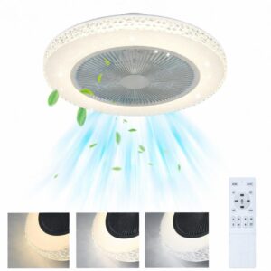 wohnli-moebel-suche-800001061220 Wohnli Möbelsuche - DECKENVENTILATOR mit Beleuchtung Vornis 49/49/20.5 cm