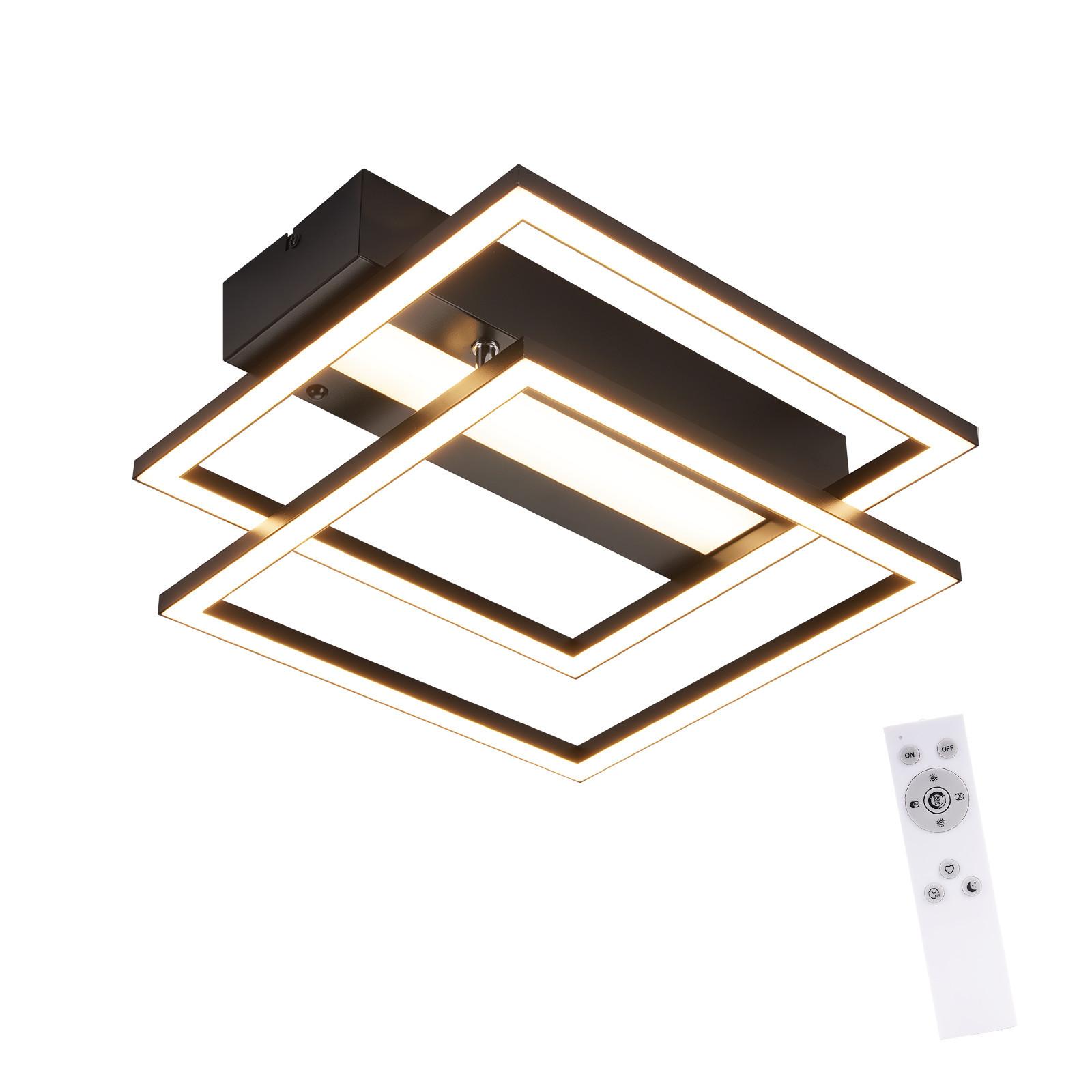 Wohnli Möbelsuche - LED-DECKENLEUCHTE Haldrin 37/37/7.5 cm Deckenlampe