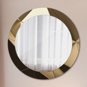 wohnli-moebel-suche-800001065058-1 SPIEGEL Ø70 cm Rund mit Aufdruck Glas TULUP Spiegel > Wandspiegel Beige
