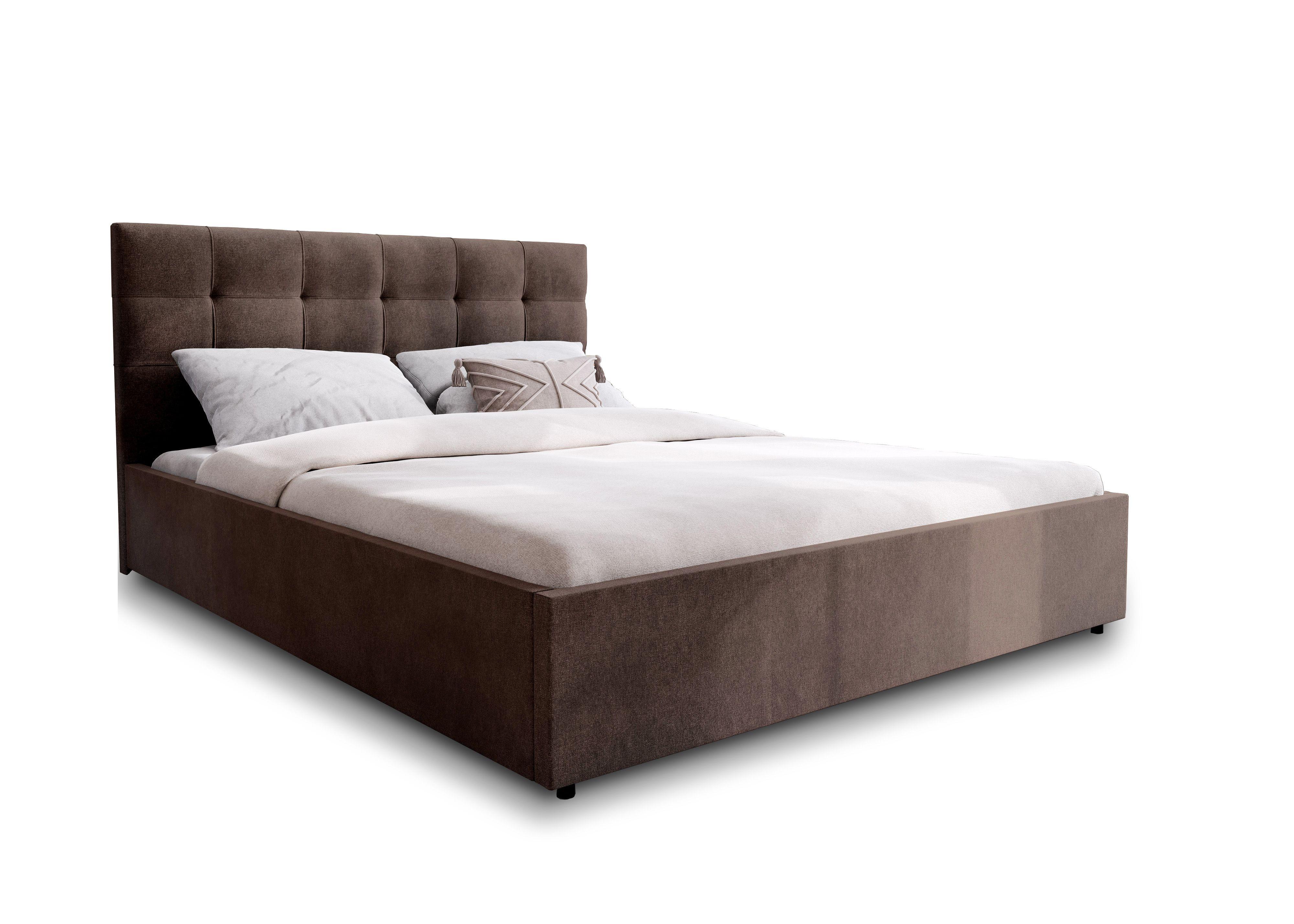 wohnli-moebel-suche-800001066657 Wohnli Möbelsuche - POLSTERBETT APE 160x200 cm mit Bettkästen - Braun