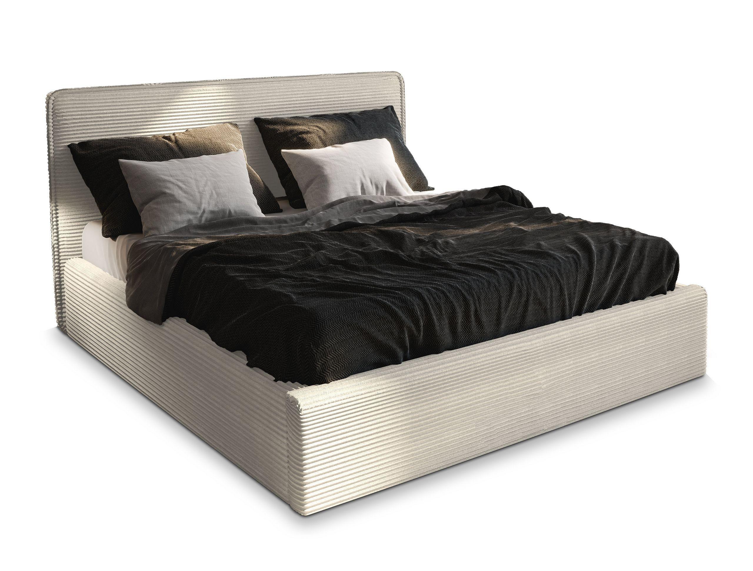 wohnli-moebel-suche-800001066742 Wohnli Möbelsuche - POLSTERBETT PARMA 140x200 cm mit Bettkästen - Creme