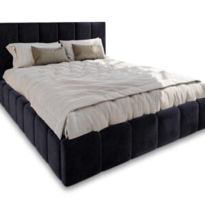 wohnli-moebel-suche-800001066757 Wohnli Möbelsuche - POLSTERBETT TARANTO 180x200 cm mit Bettkästen - Schwarz