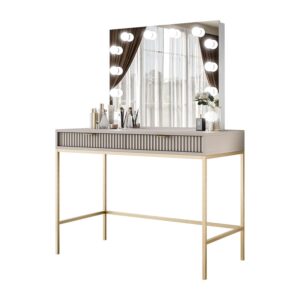 wohnli-moebel-suche-800001066989 Wohnli Möbelsuche - SCHMINKTISCH MIT SPIEGEL CORTADO ELITE GOLD KASCHMIR