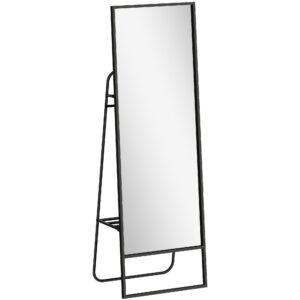 wohnli-moebel-suche-800001067126 Wohnli Möbelsuche - GANZKÖRPERSPIEGEL 157 x 50 cm Rechteckig Standspiegel mit Regal