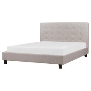 wohnli-moebel-suche-800001072943 Wohnli Möbelsuche - POLSTERBETT mit Lattenrost 160x200 cm Grau La Rochelle