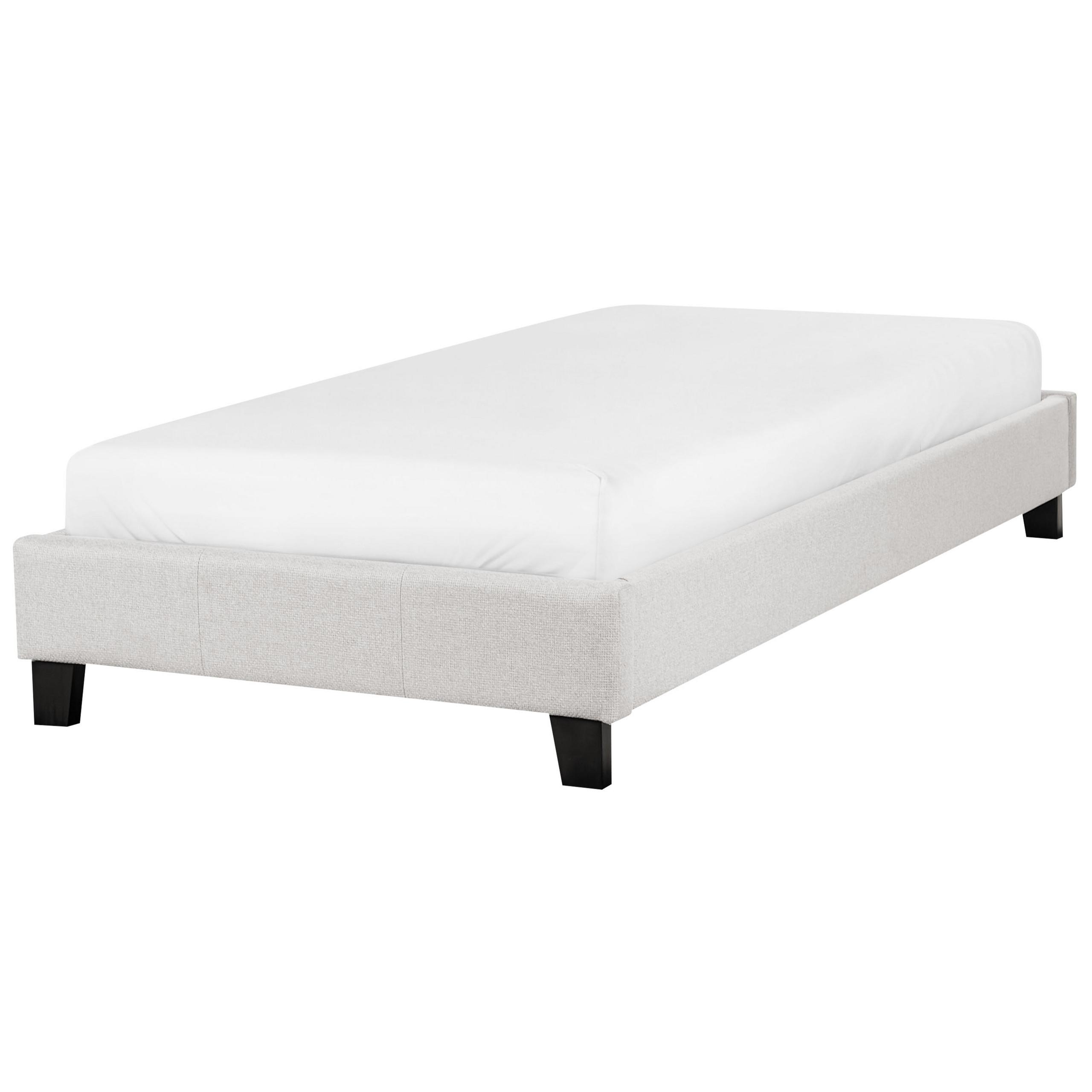wohnli-moebel-suche-800001072949 Wohnli Möbelsuche - POLSTERBETT Grau-Dunkler Holzfarbton 90-200 cm Roanne