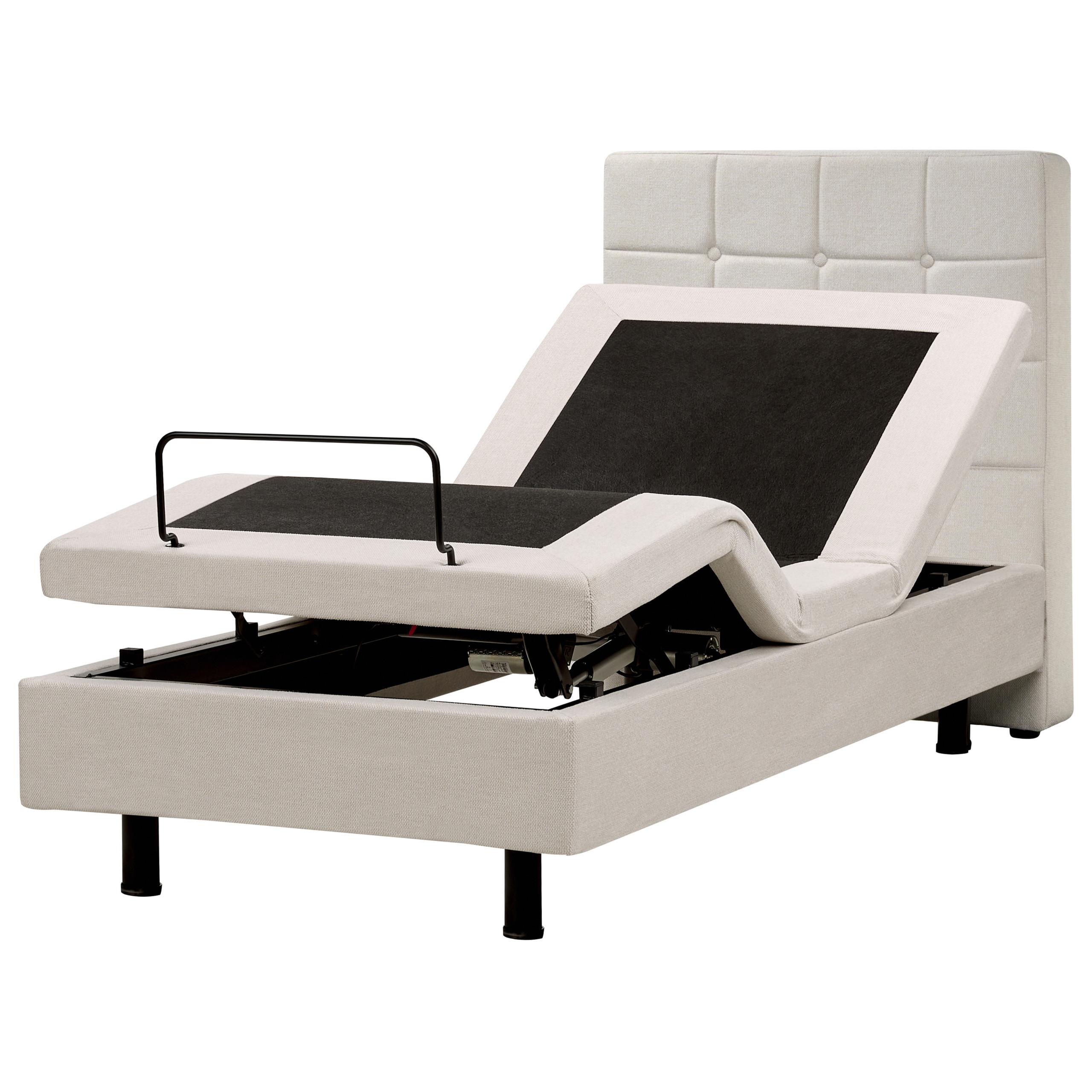 Wohnli Möbelsuche - POLSTERBETT verstellbar 80x200 cm Beige Duke