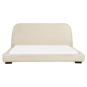 wohnli-moebel-suche-800001072982-1 POLSTERBETT mit Lattenrost 180x200 cm Beige Roisel Textil Beliani Möbel > Betten Weiß