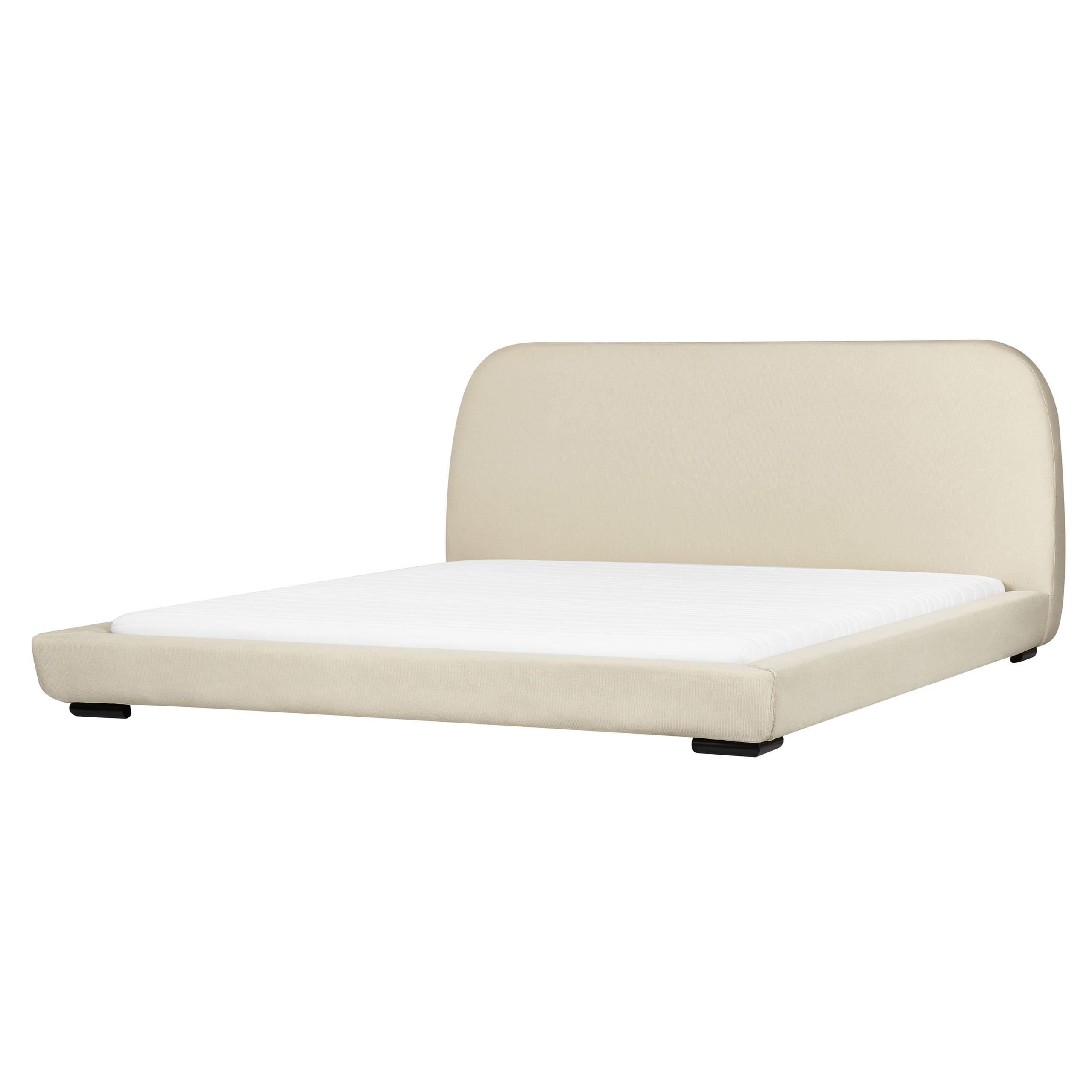 Wohnli Möbelsuche - POLSTERBETT mit Lattenrost 180x200 cm Beige Roisel