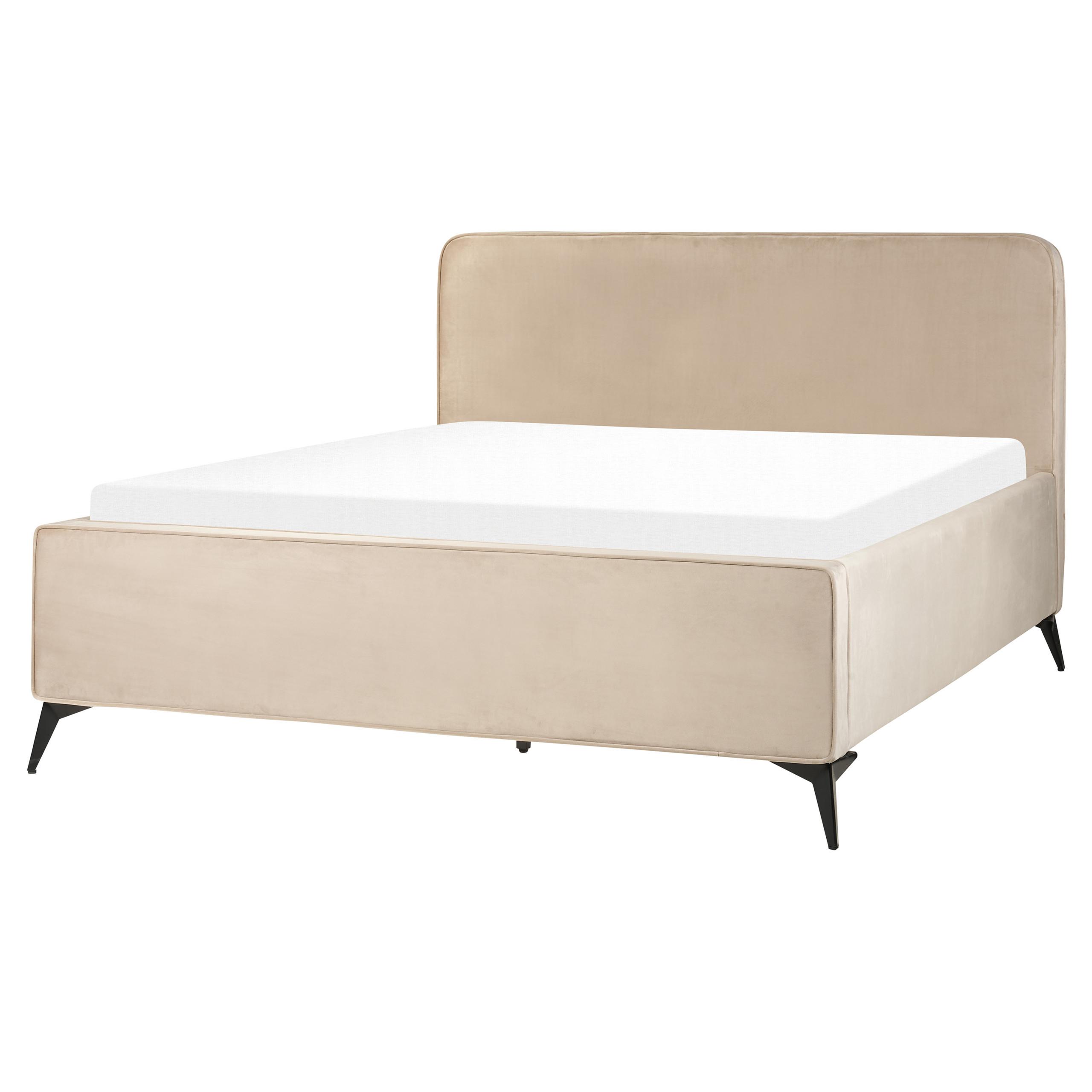 wohnli-moebel-suche-800001073010 Wohnli Möbelsuche - POLSTERBETT mit Lattenrost 160x200 cm Beige Valognes