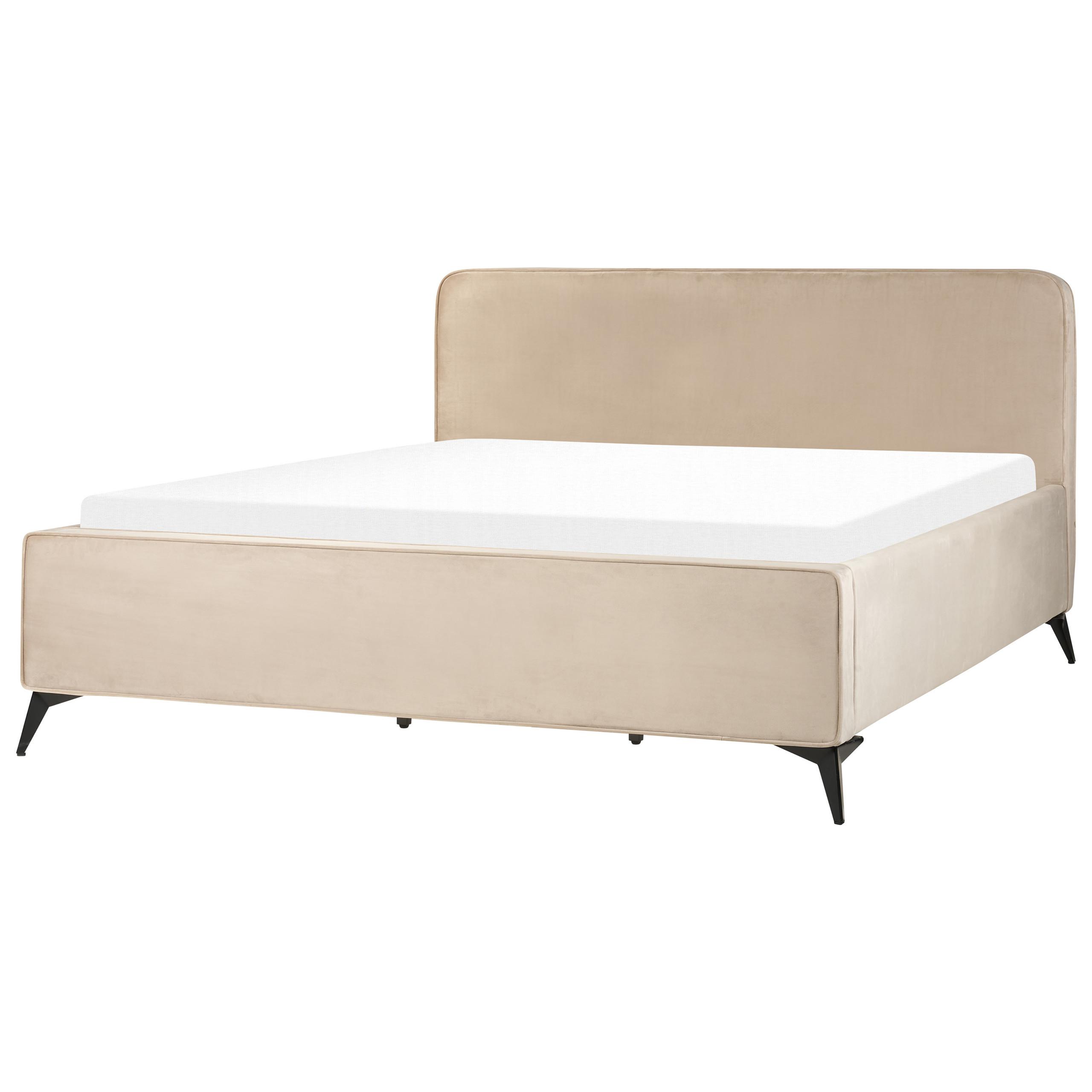 wohnli-moebel-suche-800001073012 Wohnli Möbelsuche - POLSTERBETT mit Lattenrost 180x200 cm Beige Valognes