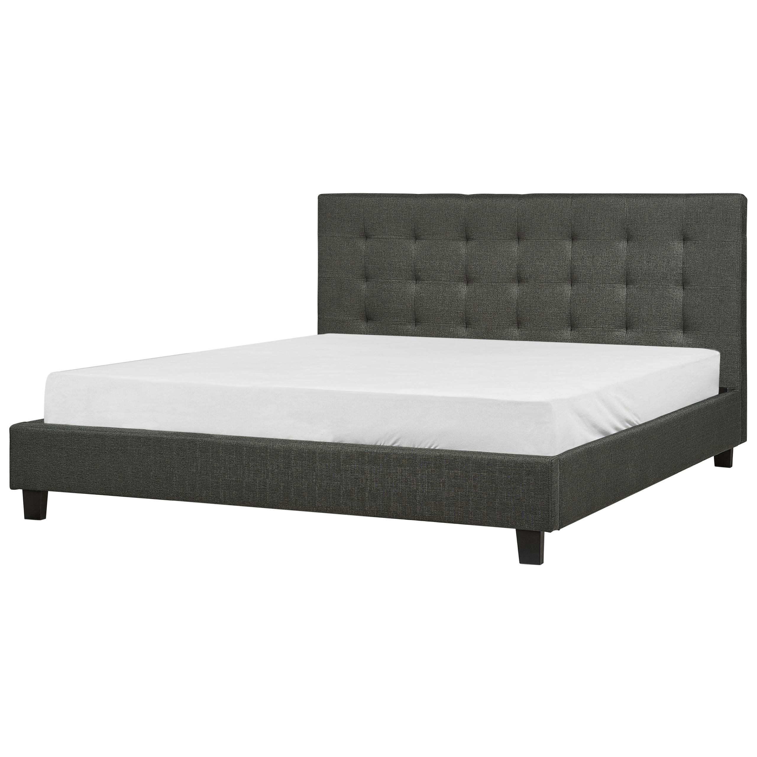 wohnli-moebel-suche-800001073019 Wohnli Möbelsuche - POLSTERBETT mit Lattenrost 180x200 cm Grau La Rochelle