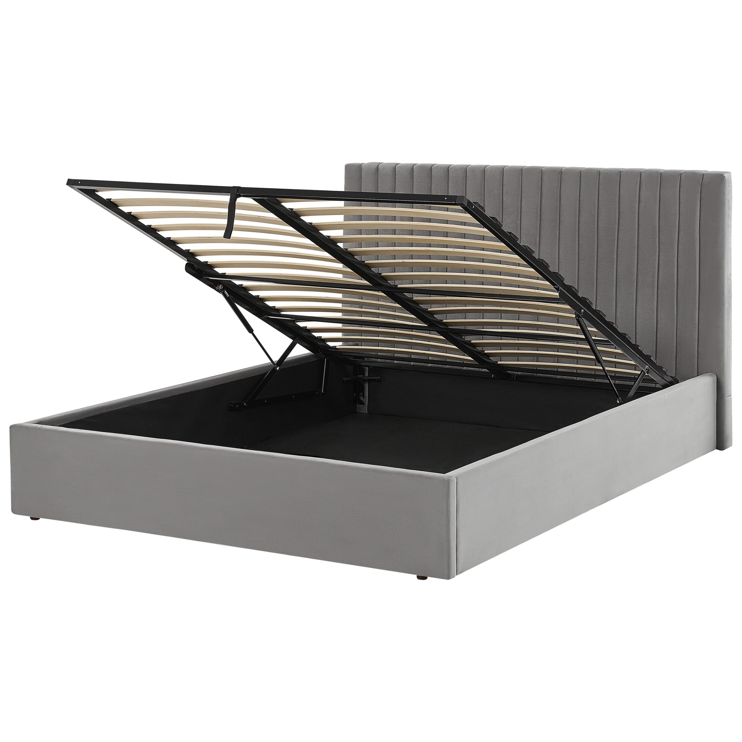 wohnli-moebel-suche-800001073022 Wohnli Möbelsuche - POLSTERBETT 160x200 cm Grau Vion