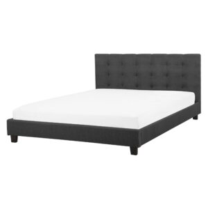 wohnli-moebel-suche-800001073026 Wohnli Möbelsuche - POLSTERBETT mit Lattenrost 160x200 cm Grau La Rochelle