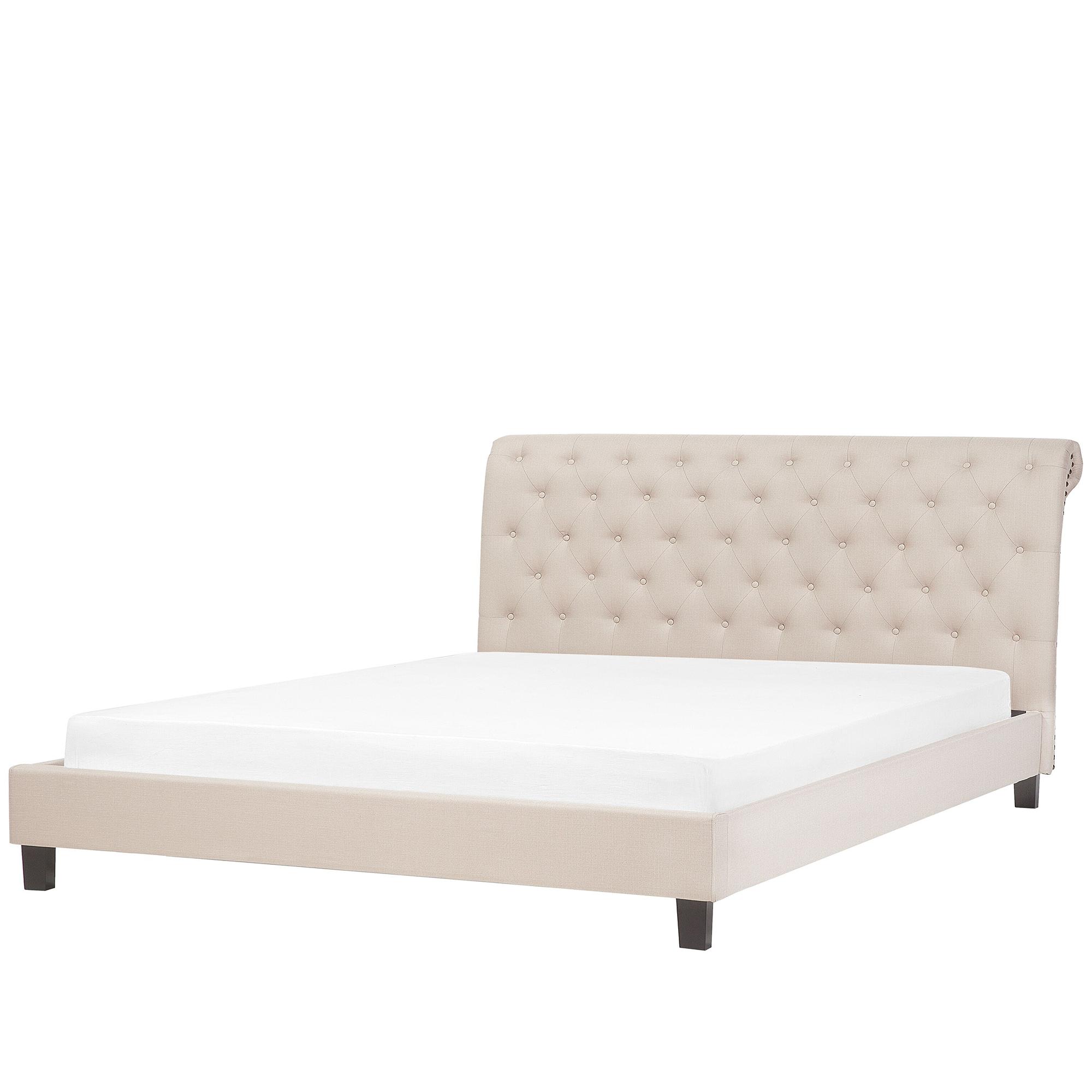 wohnli-moebel-suche-800001073027 Wohnli Möbelsuche - POLSTERBETT mit Lattenrost 180x200 cm Beige Reims