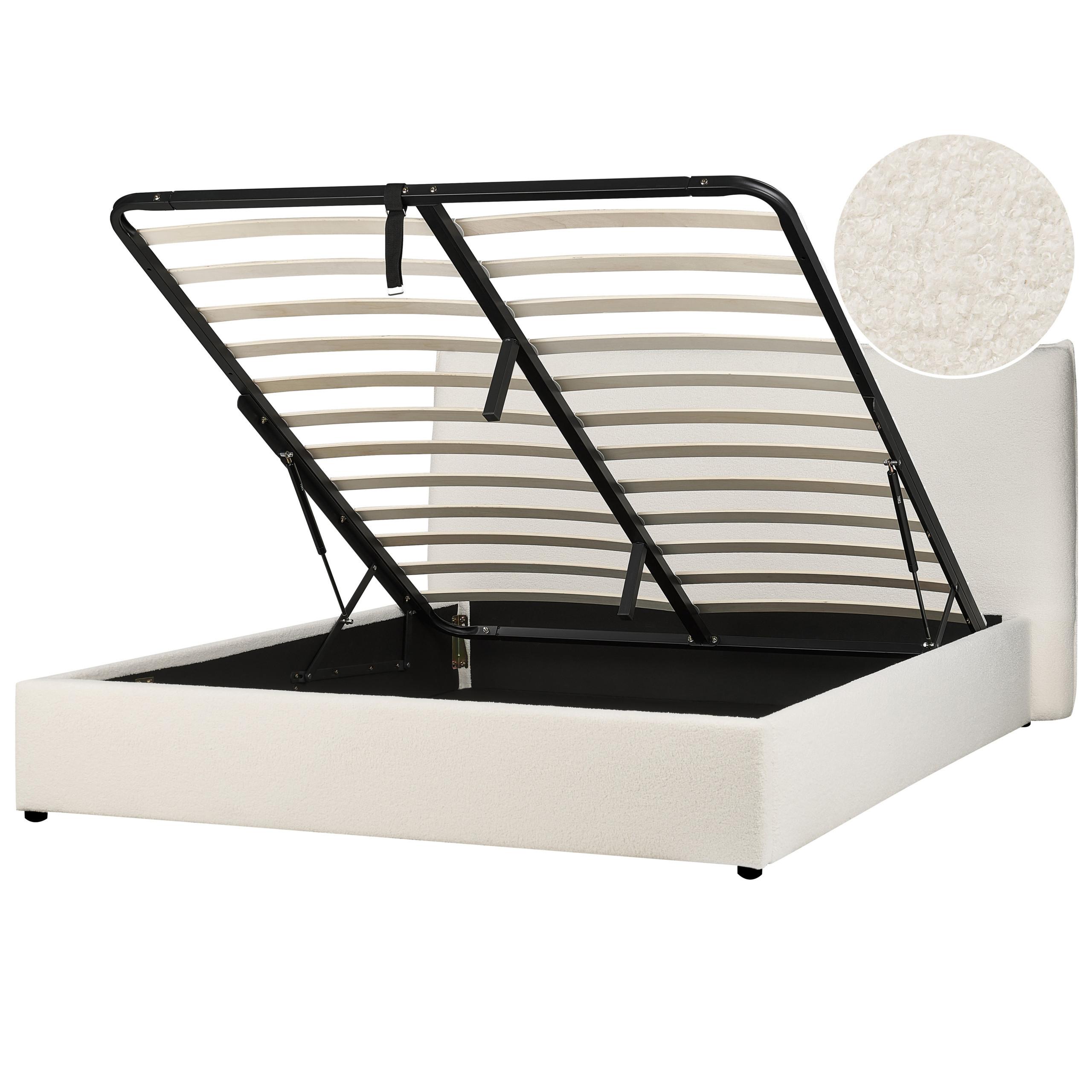 wohnli-moebel-suche-800001073033 Wohnli Möbelsuche - POLSTERBETT 160x200 cm Weiß Lavaur