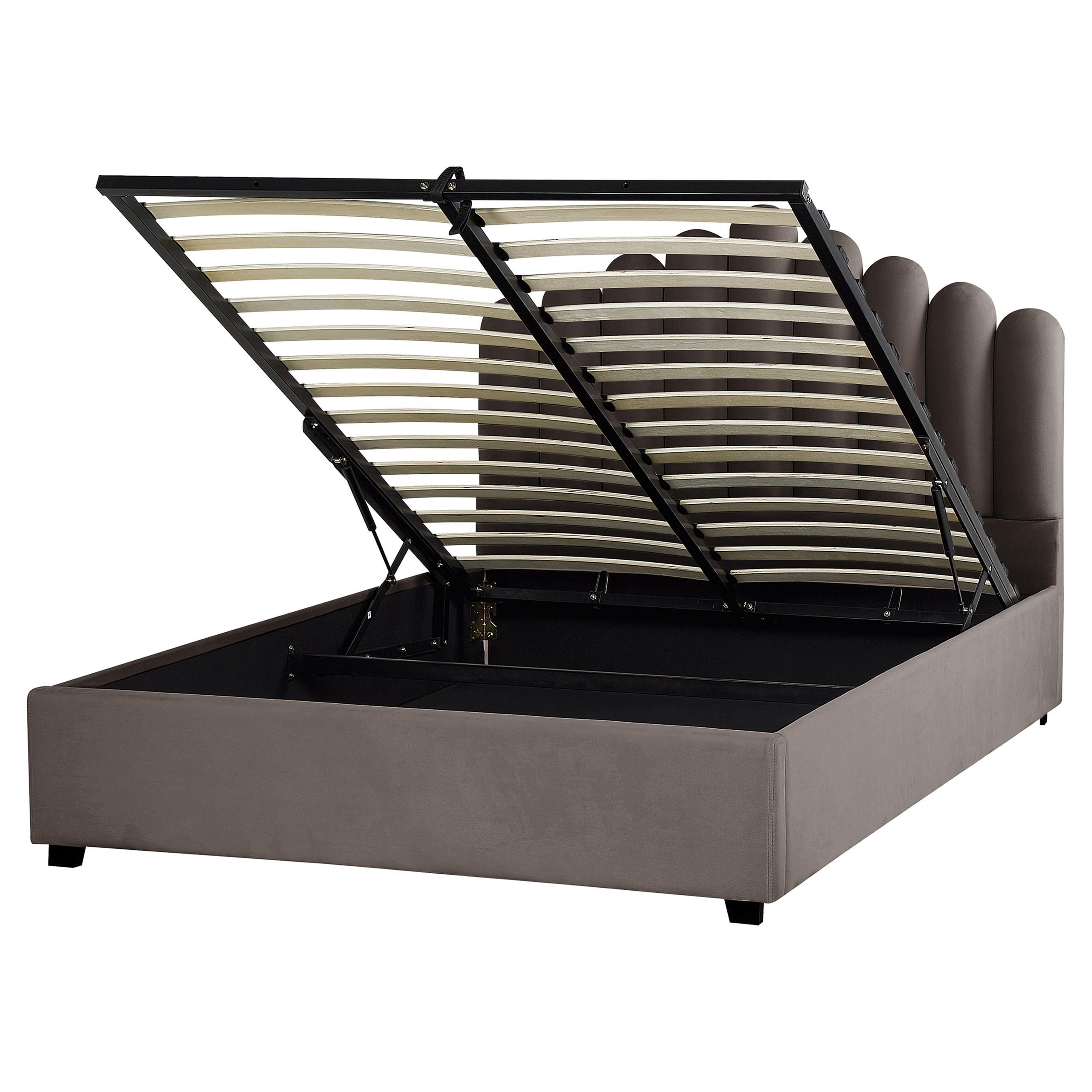wohnli-moebel-suche-800001073041 Wohnli Möbelsuche - POLSTERBETT 160x200 cm Beige Vincennes