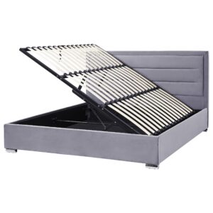 wohnli-moebel-suche-800001073049 Wohnli Möbelsuche - POLSTERBETT 180x200 cm Grau Rouen