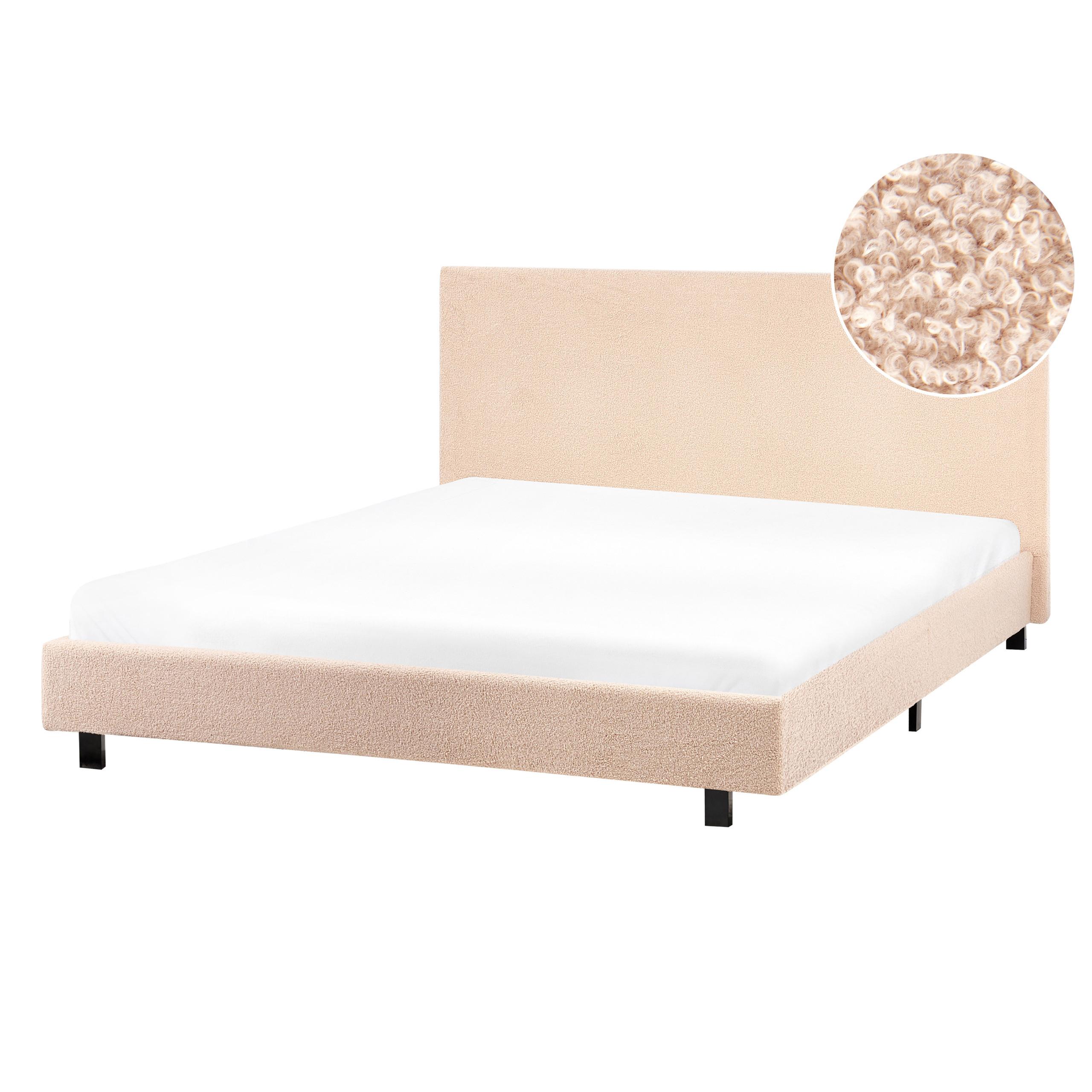 wohnli-moebel-suche-800001073055 Wohnli Möbelsuche - POLSTERBETT mit Lattenrost 140x200 cm Beige Albi