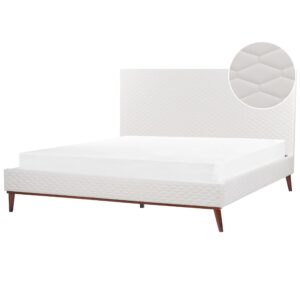 wohnli-moebel-suche-800001073064 Wohnli Möbelsuche - POLSTERBETT mit Lattenrost 180x200 cm Weiß Bayonne