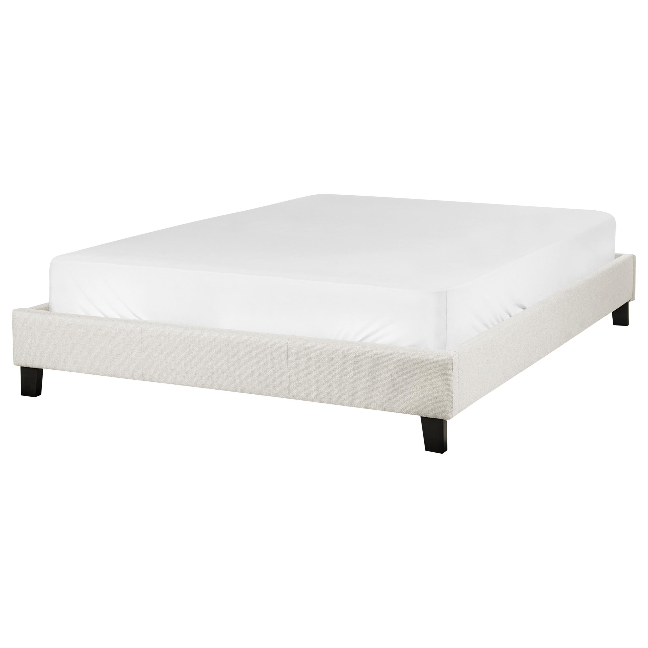 Wohnli Möbelsuche - POLSTERBETT mit Lattenrost 140x200 cm Beige Roanne