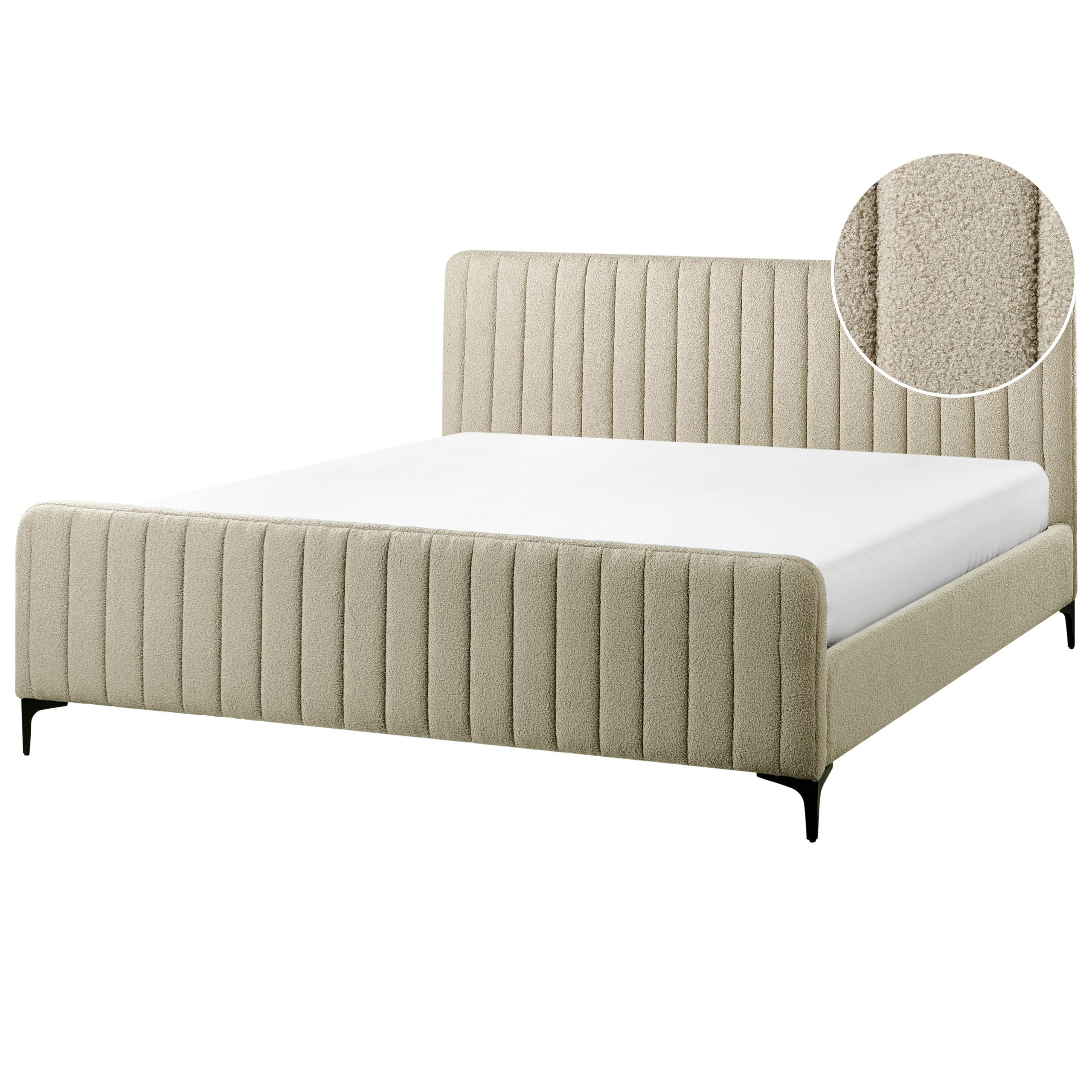 wohnli-moebel-suche-800001073077 Wohnli Möbelsuche - POLSTERBETT mit Lattenrost 180x200 cm Beige Lunan