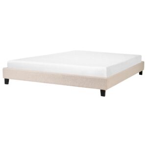 Wohnli Möbelsuche - POLSTERBETT mit Lattenrost 180x200 cm Beige Roanne