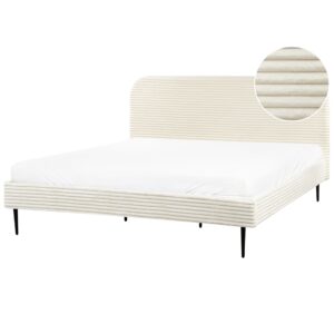 wohnli-moebel-suche-800001073088 Wohnli Möbelsuche - POLSTERBETT mit Lattenrost 180x200 cm Weiß Flayat