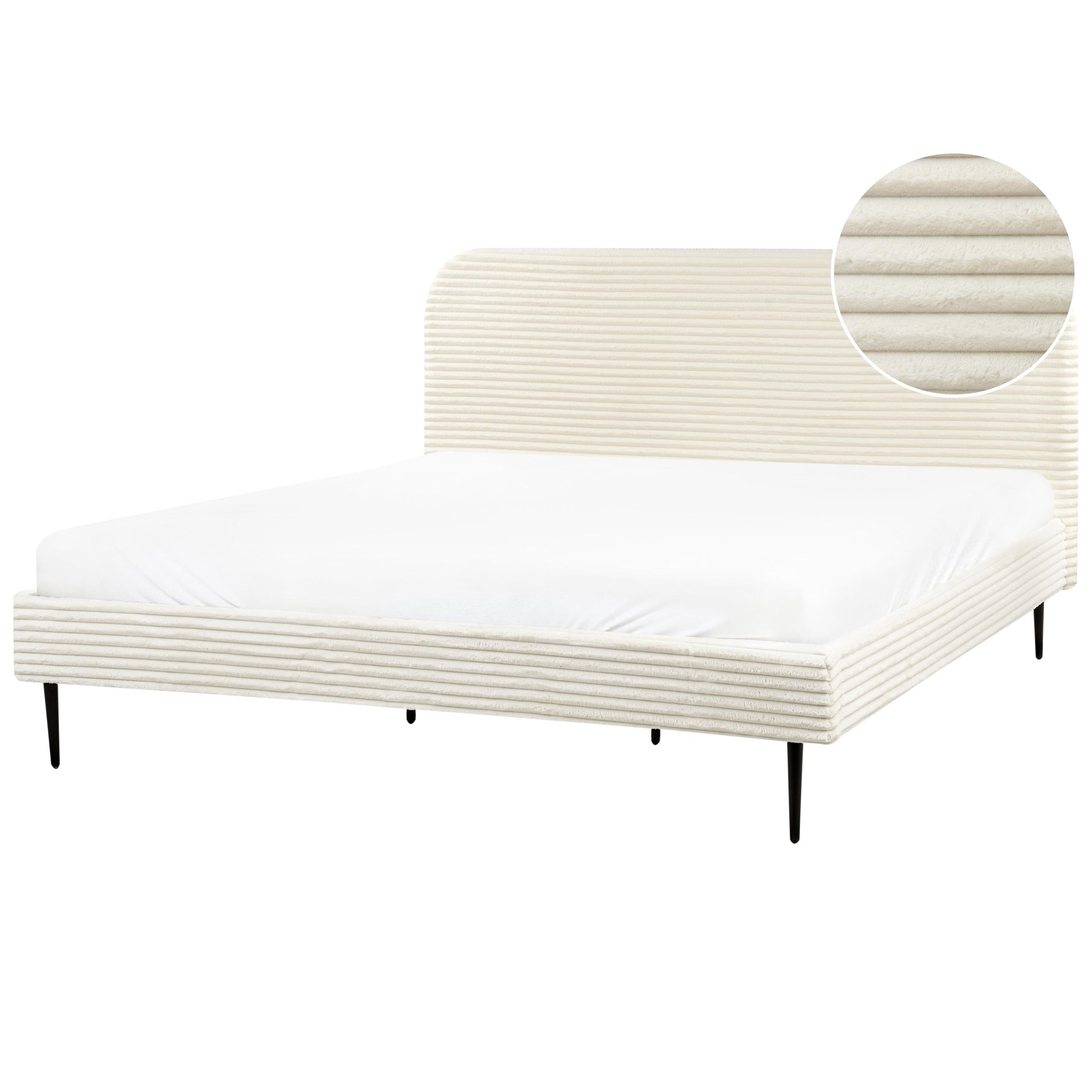 wohnli-moebel-suche-800001073088 Wohnli Möbelsuche - POLSTERBETT mit Lattenrost 180x200 cm Weiß Flayat