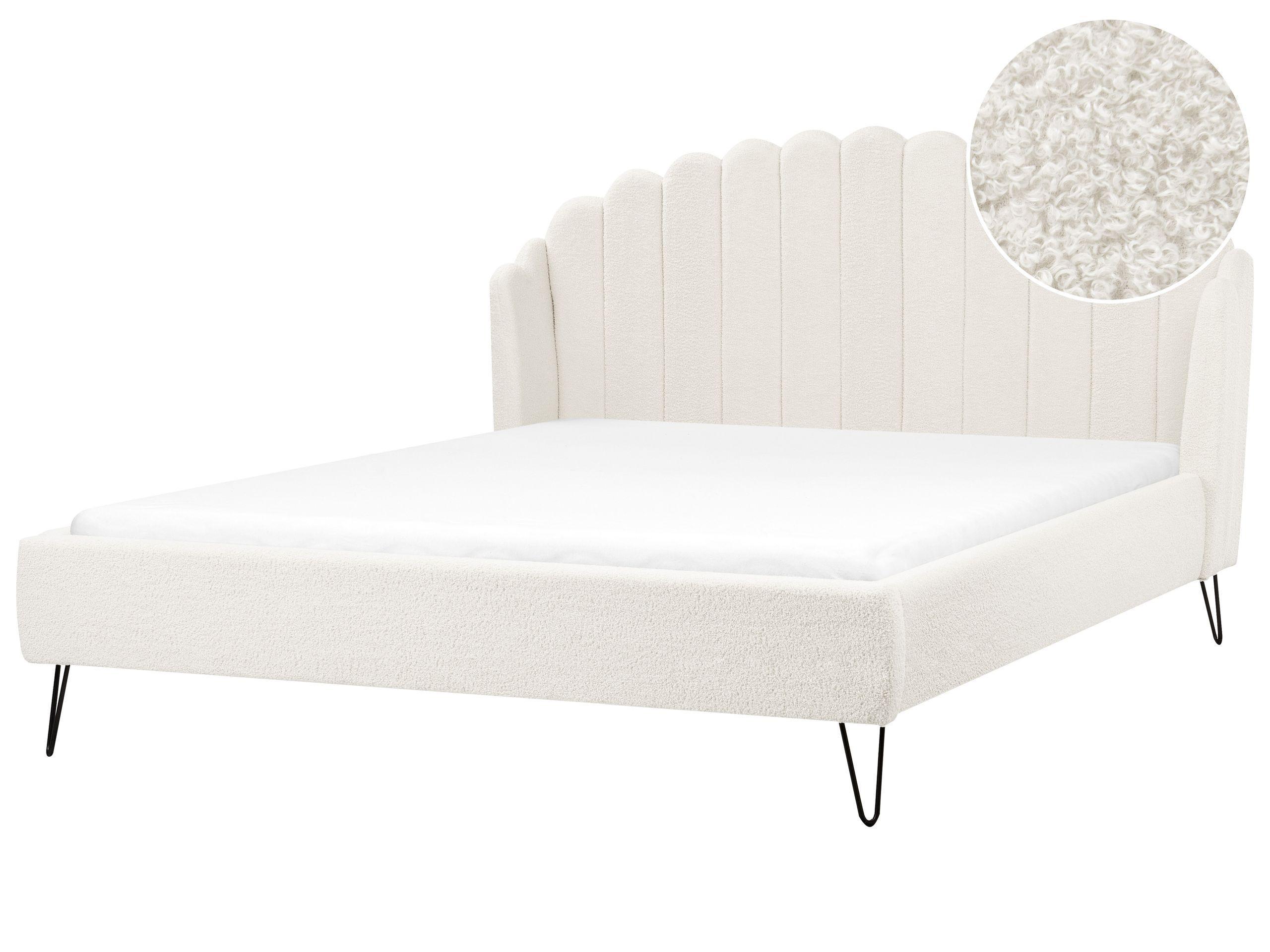 wohnli-moebel-suche-800001073118 Wohnli Möbelsuche - POLSTERBETT mit Lattenrost 180x200 cm Weiß Ambillou