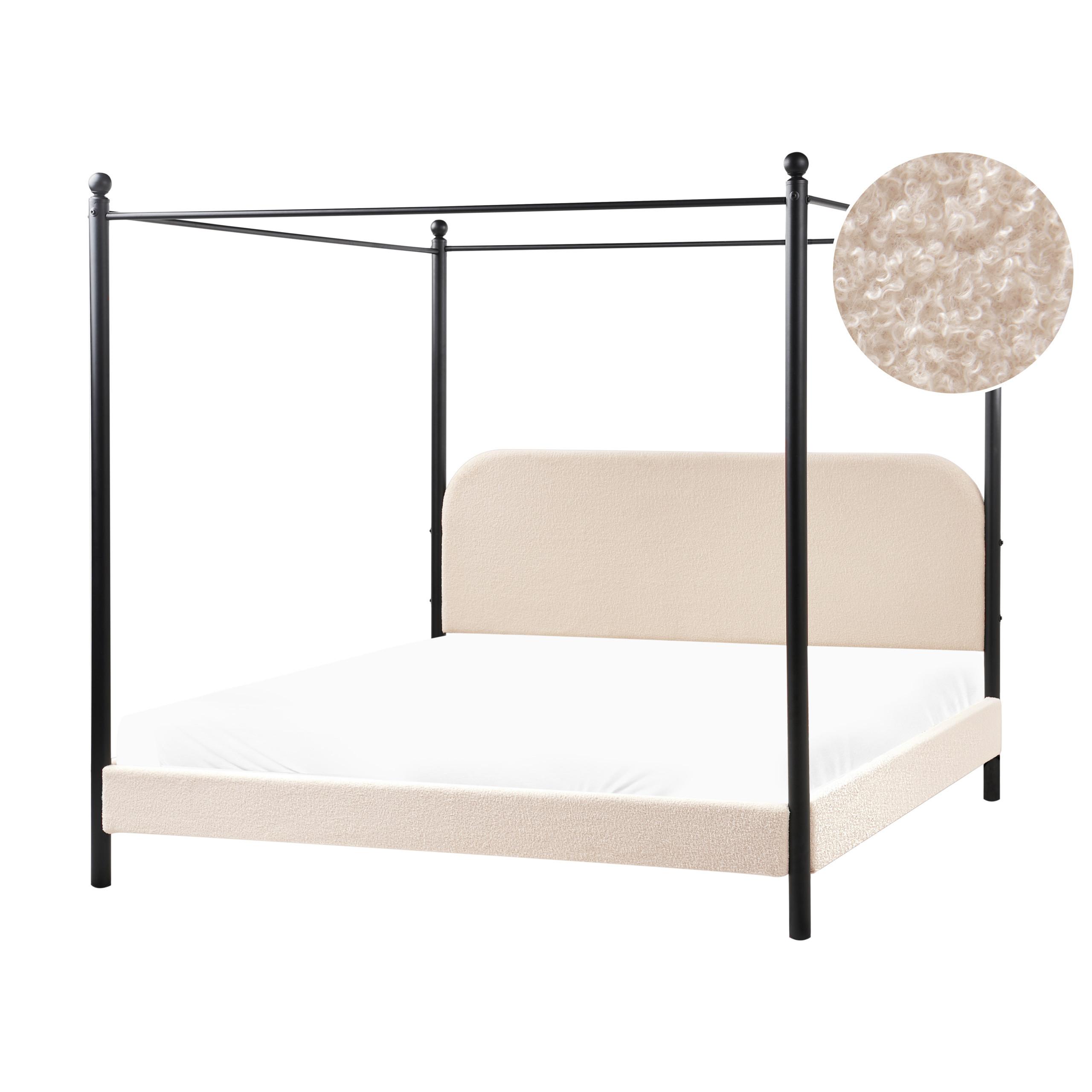 wohnli-moebel-suche-800001073122 Wohnli Möbelsuche - HIMMELBETT 180x200 cm Beige Dannemois