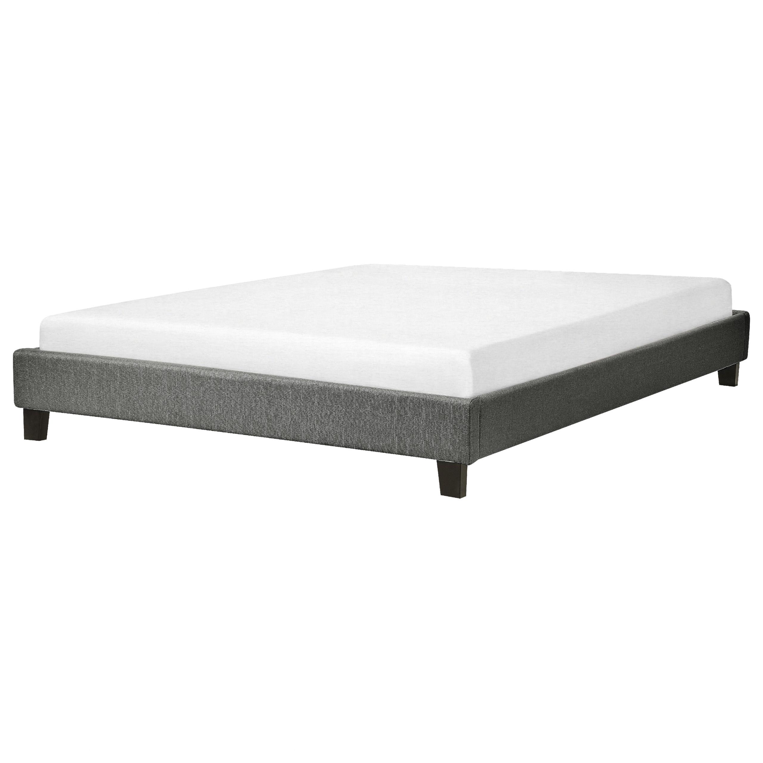wohnli-moebel-suche-800001073151 Wohnli Möbelsuche - POLSTERBETT mit Lattenrost 160x200 cm Grau Roanne