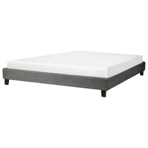 wohnli-moebel-suche-800001073157 Wohnli Möbelsuche - POLSTERBETT mit Lattenrost 180x200 cm Grau Roanne
