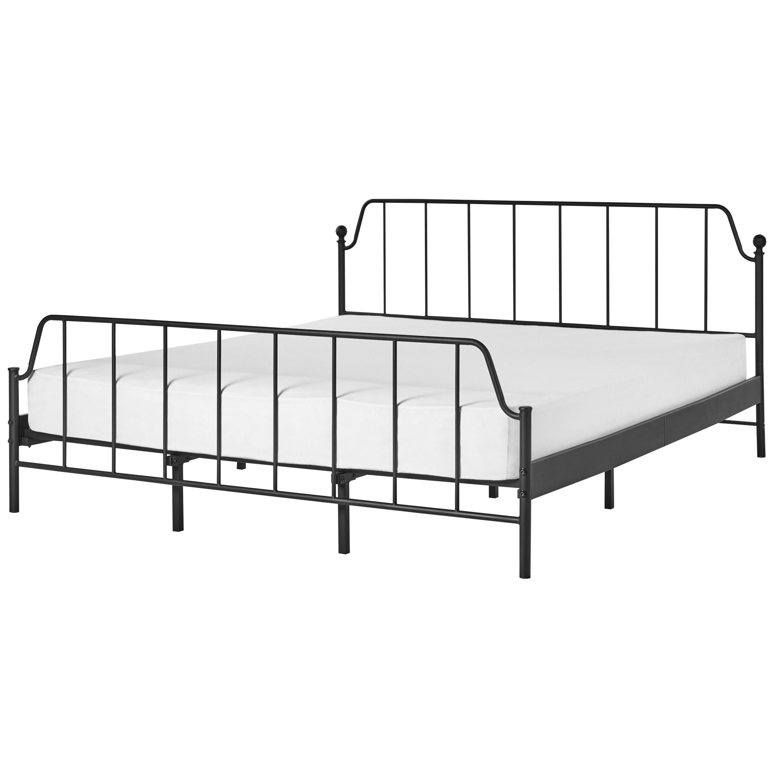 wohnli-moebel-suche-800001073174 Wohnli Möbelsuche - BETT mit Lattenrost 180x200 cm Schwarz Mauressac