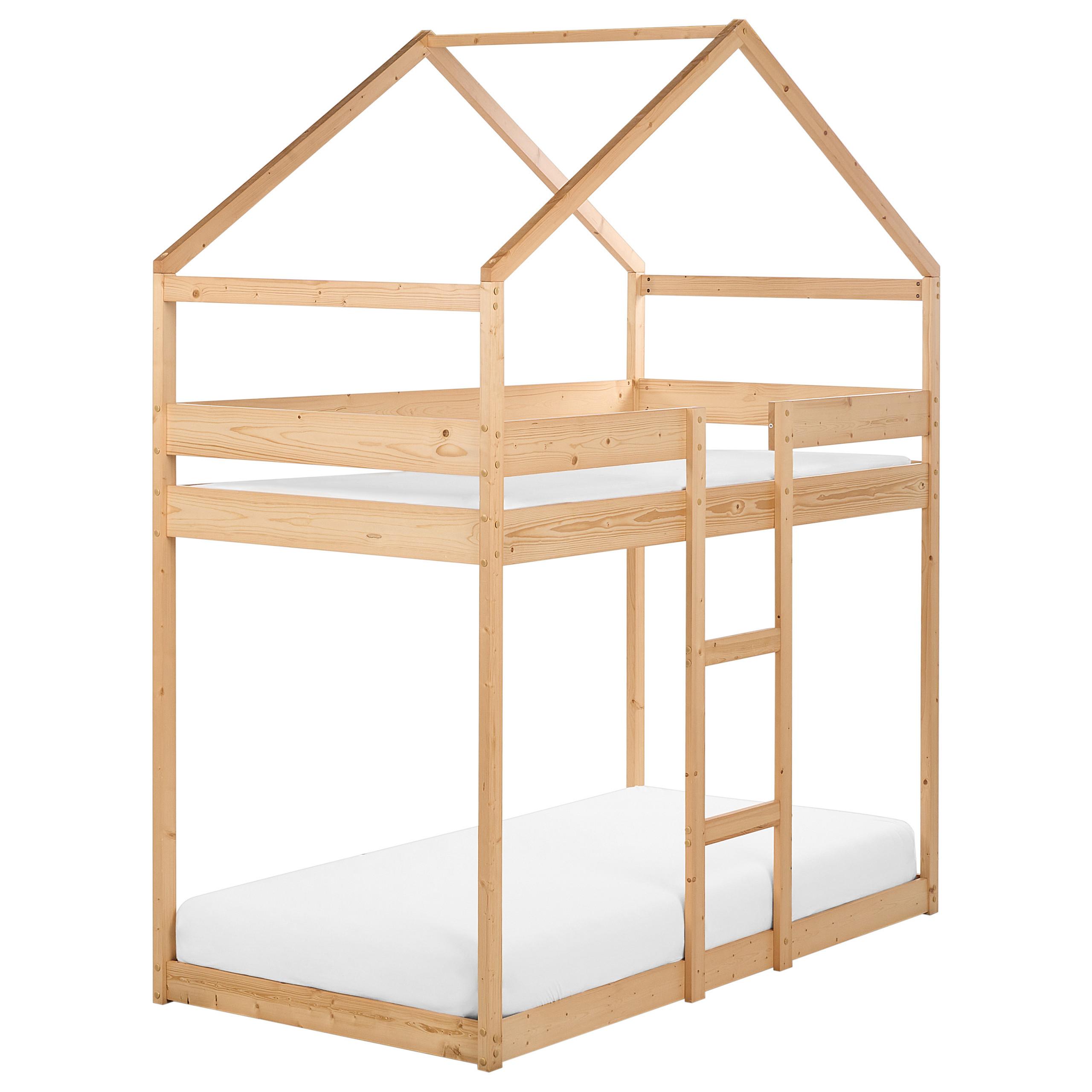 wohnli-moebel-suche-800001073234 Wohnli Möbelsuche - HOCHBETT 90x200 cm Heller Holzfarbton Labatut