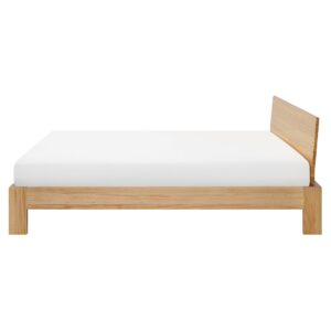 wohnli-moebel-suche-800001073245-1 BETT mit Lattenrost 160x200 cm Heller Holzfarbton Royan Holz Beliani Möbel > Betten Braun