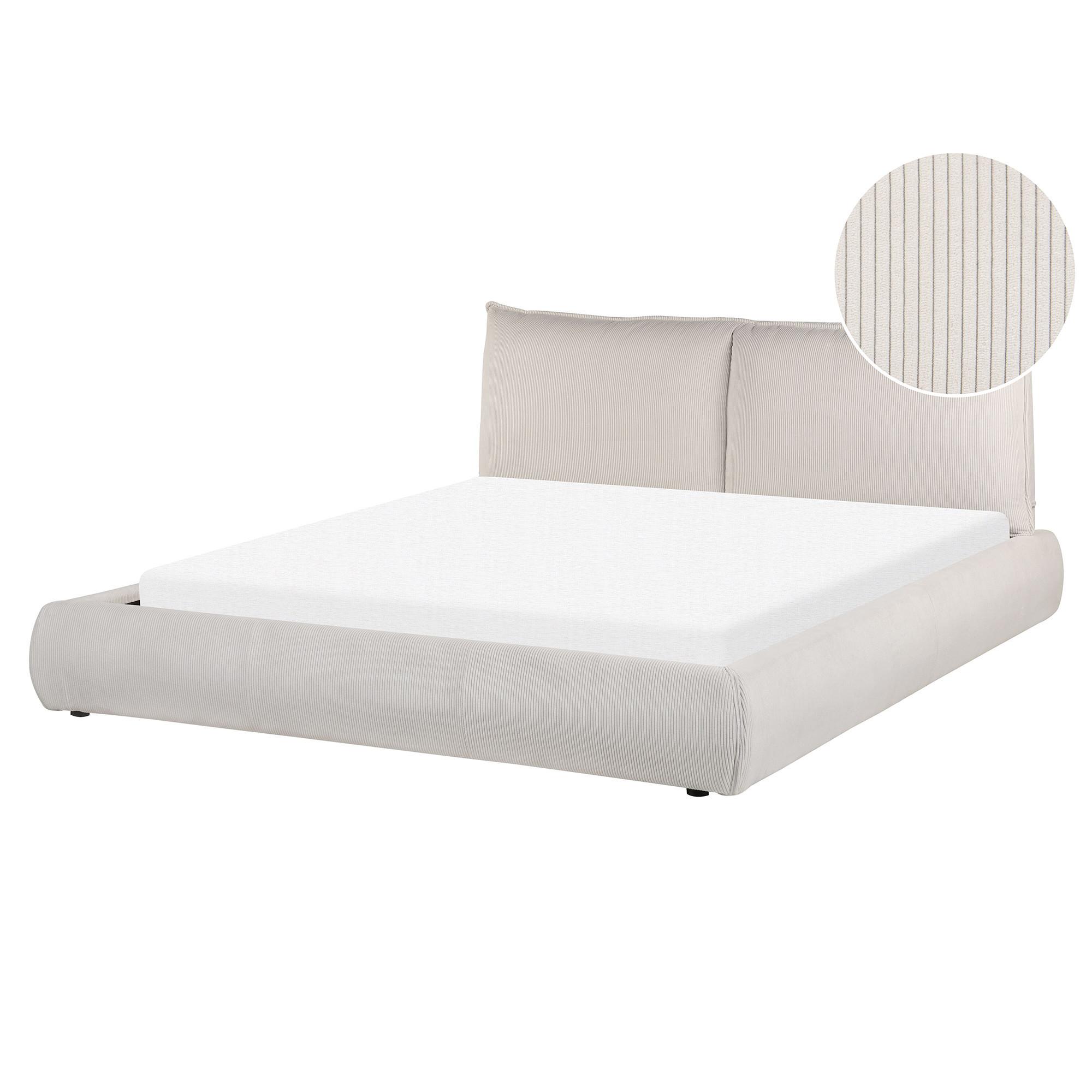 wohnli-moebel-suche-800001073247 Wohnli Möbelsuche - POLSTERBETT mit Lattenrost 160x200 cm Beige Vinay