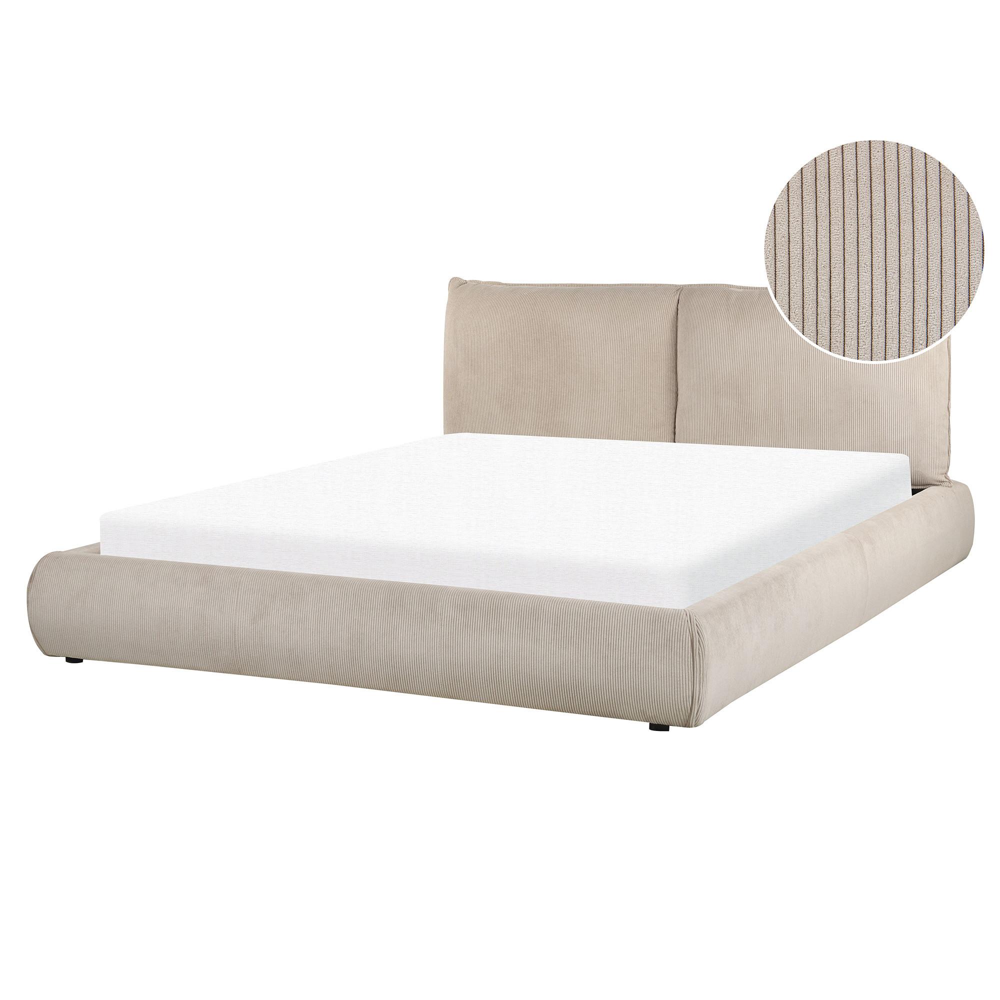 wohnli-moebel-suche-800001073255 Wohnli Möbelsuche - POLSTERBETT mit Lattenrost 160x200 cm Beige Vinay
